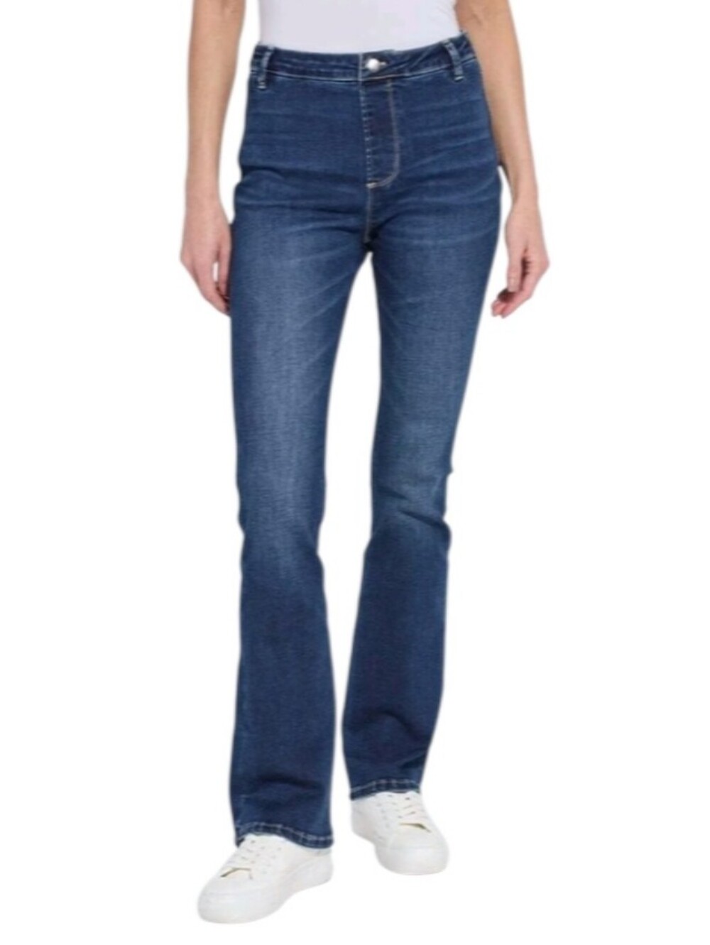 Lysse High-Rise Pullon Bootcut Stretch Denim Jeans